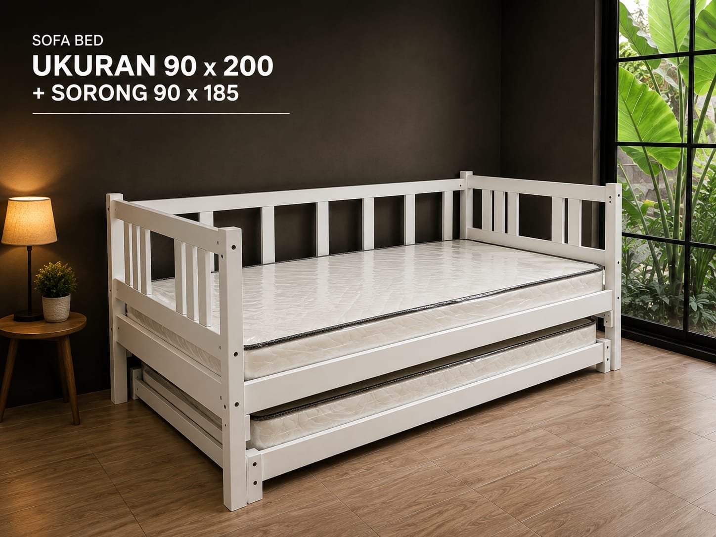 Tempat tidur tingkat kayu Furnitologi